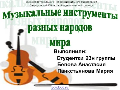 Студент из Архангельска вошел в состав международного оркестра национальных  инструментов