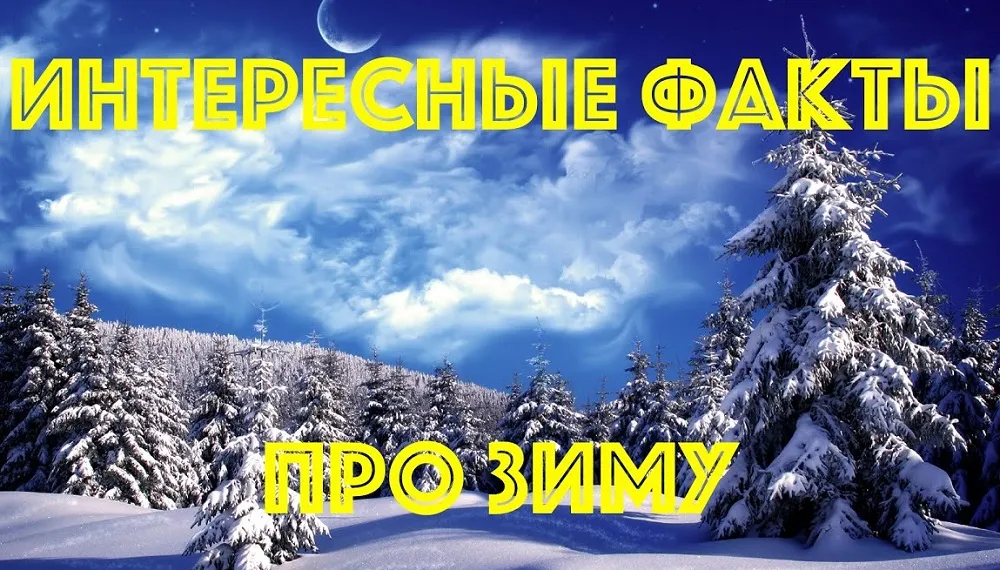 Интересные факты про зиму