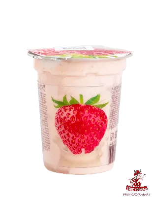 Белорусский йогурт \"Савушкин\" 120г. Клубника - купить с доставкой на дом по  Москве и области