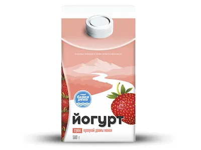 Йогурт 2,8% клубника — Киржачский молочный завод — КМЗ