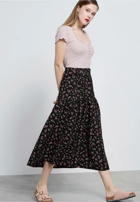 Короткая юбка с леопардовым принтом 9359565231-65 - купить в  интернет-магазине LOVE REPUBLIC по цене: 1 999 ₽