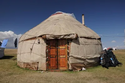Башкирская юрта – старинное жилище народа | Пикабу
