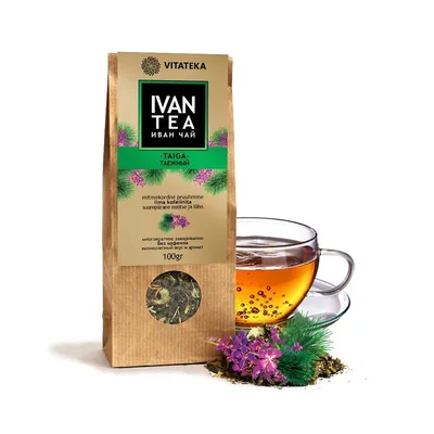 Купить Иван-чай в пирамидках с брусникой и ромашкой, 15 пакетиков по цене  159.00 рубля