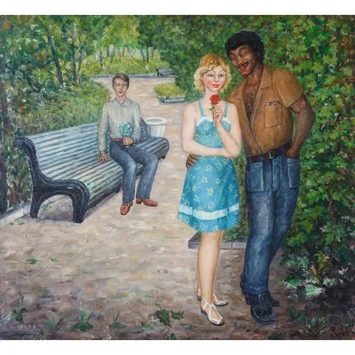 Купить картину Измена - соблазн страстью в Москве от художника Шестаков  Владимир