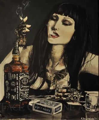 Jack Daniels girl by FaceOfInsane on deviantART | Jack daniels, Whiskey  girl, Jack