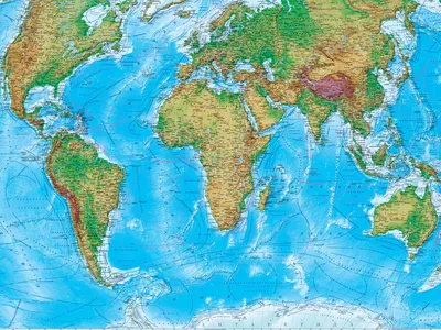 Школьная политическая карта мира (на 10.2022 г.) - Весь мир - Бесплатные  векторные карты | Каталог векторных карт