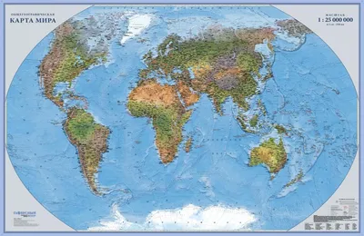 Политическая карта мира — Mapny