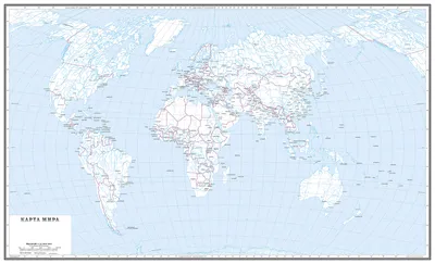 Политическая карта мира — Mapny