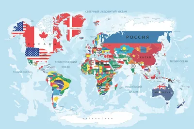 Политическая карта мира (на 10.2022) - Мир - Каталог | Каталог векторных  карт
