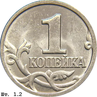 1 копейка (подробное описание аверсов и реверсов) | Монеты современной  России