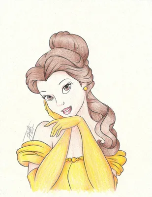 Бель срисовка принцесса Белль - 49 фото