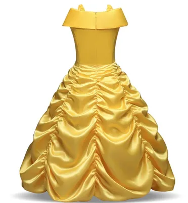 Детское карнавальное платье для девочки Белль из мультфильма \"Принцесса и  Чудовище\" Бэль р.110,120,130,140,150 (ID#1470021572), цена: 648 ₴, купить  на Prom.ua