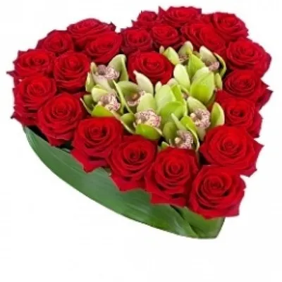 Букет \" Розы для любимой\" - Букеты из цветов / Цветочный Рай - интернет  магазин цветов