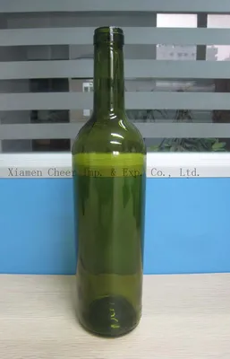 Китай Винные бутылки оптом Стеклянная бутылка Бордо 750 мл Темно-зеленый  (PT750-1313 DG) Поставщики и производители - Оптовая торговля - CHEER