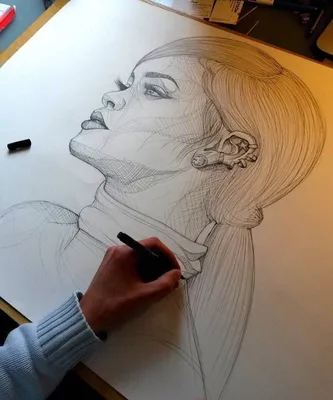 Рисунок деталей головы. Учимся правильно рисовать уши человека карандашом  поэтапно. — Ghenadie Sontu Fine Art