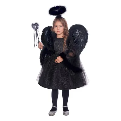 55x40 см крылья ангела и нимб черный, белый, красный, розовый нарядное  платье реквизит модная фея Хэллоуин – лучшие товары в онлайн-магазине Джум  Гик