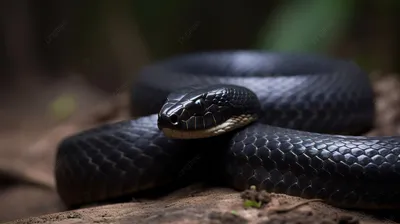 Что за чёрная змея обитает в наших лесах? | Планетяне | Дзен