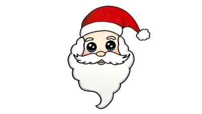Дед Мороз Смайлик, отец Рождество, лицо, смайлик, вымышленный персонаж png  | Klipartz
