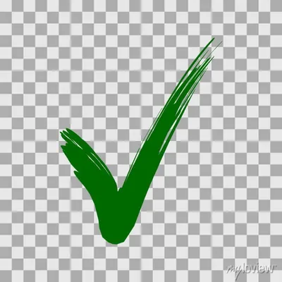 Зеленый, галочка зеленая, лист, текст, другие png | PNGWing