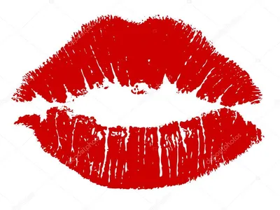 Скачать - Поцелуй женские губы — стоковая иллюстрация | Lips, Kiss,  International kissing day