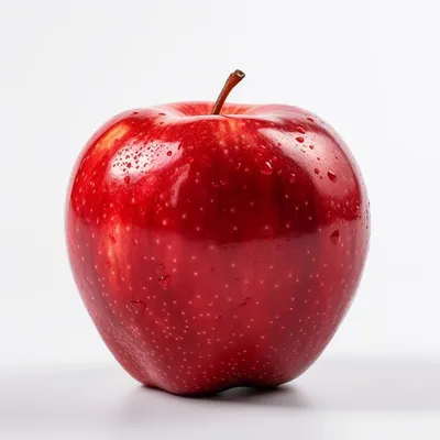 Красное яблоко на белом фоне бесконечной Стоковое Фото - изображение  насчитывающей взорвать, органическо: 203301562