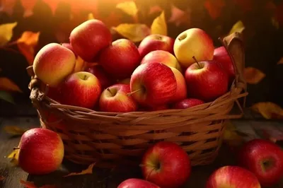 Яблоня с золотыми яблоками - 64 фото