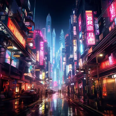 Мир киберпанка / The world of Cyberpunk | Фантастический мир, Киберпанк, Мир