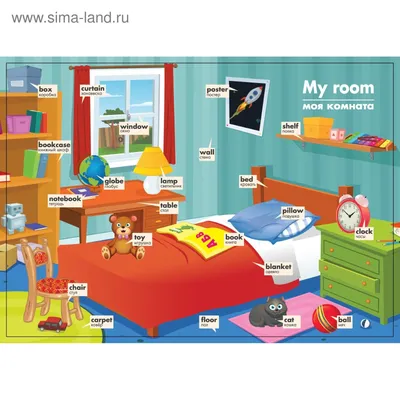 Детская комната на английском (43 фото) - красивые картинки и HD фото