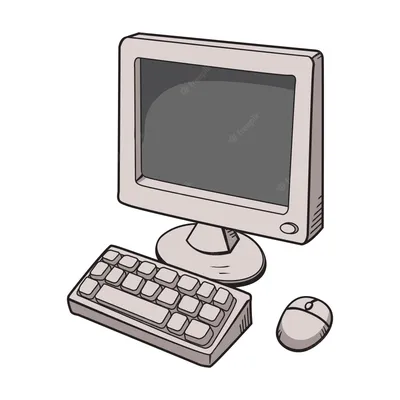Монитор компьютера и обои ландшафта на экране, на белом фоне :: Стоковая  фотография :: Pixel-Shot Studio