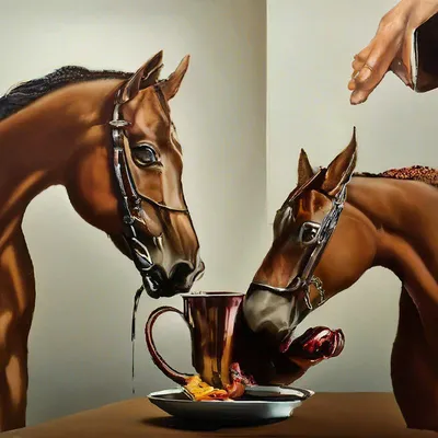 Конь, чаю» — создано в Шедевруме