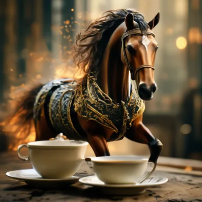 Конь чаю» — создано в Шедевруме