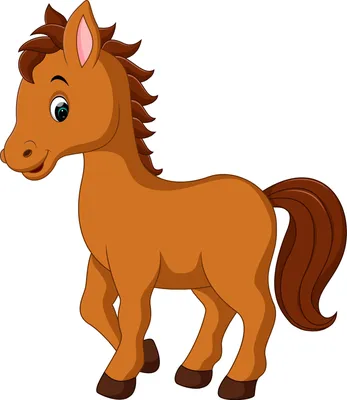 Картинка конь для детей фотографии