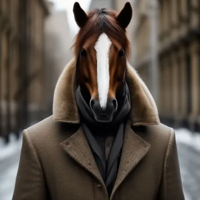 Конь в пальто:) - фотографии - equestrian.ru