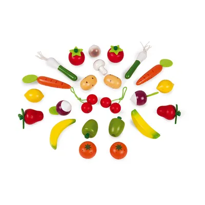 Фотообои «Корзина с овощами и фруктами»