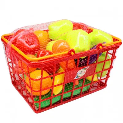 Коробка-корзина для упаковки овощей и фруктов