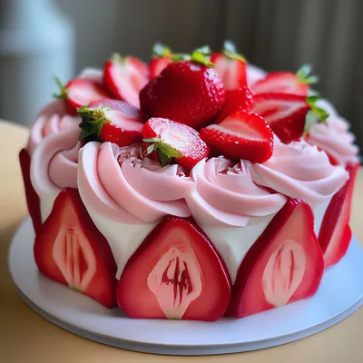 красивый торт на день рождения хороший вкус Стоковое Фото - изображение  насчитывающей славно, цветок: 214474424