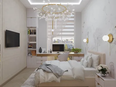 Интерьер комнаты для современной девушки | Блог Spitskayadesign - Spitskaya  design