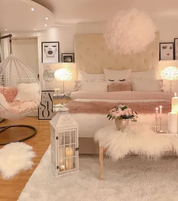 Очаровательная спальня для девушки в оттенках пепельной розы ⋆ Студия  дизайна элитных интерьеров Luxury Antonovich Design