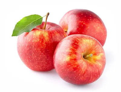 Картинка красного яблока