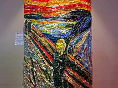 Картина Крик ЭдвардаМунка плачет.» — создано в Шедевруме