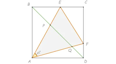 Як знайти периметр і площу квадрата?
