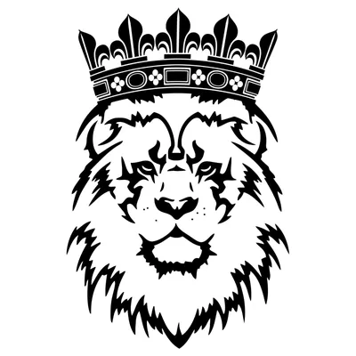 Мультяшный лев с короной - 68 фото