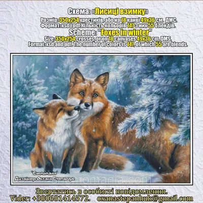зима, снег, лиса, лис (1920x1080) - Обои - Животные