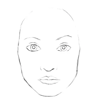 Раскраска лицо человека - 82 фото