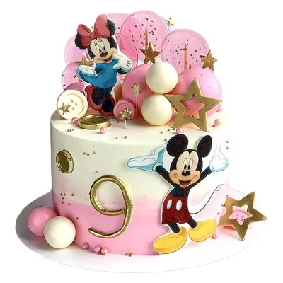 How To Make a Disney Minnie Mouse Cake / Как сделать Торт Минни Маус -  YouTube