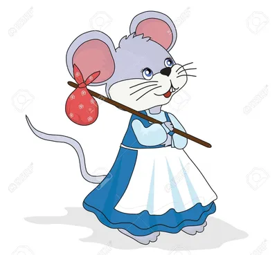 Рисунок мышки из сказки - 57 фото