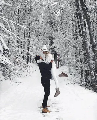 Картинка фото на аву девушка зимой - скачать бесплатно с КартинкиВед