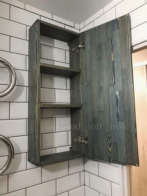 Навесной шкафчик для ванной комнаты Хоп
