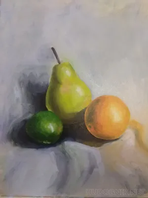 Картинка натюрморт с фруктами