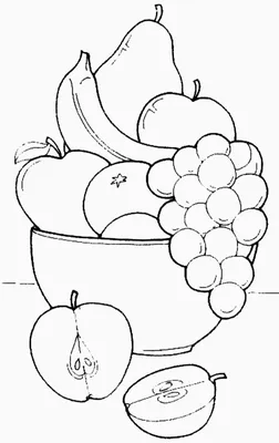 Натюрморт с фруктами Стоковая иллюстрация ©Kostan-PROFF #44618045